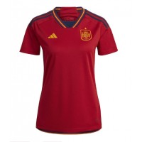 Spanien Fußballbekleidung Heimtrikot Damen WM 2022 Kurzarm